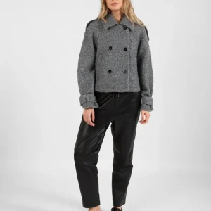 AVSLAPPNADE SKINNBYXOR - SILLE PASSFORM - Black