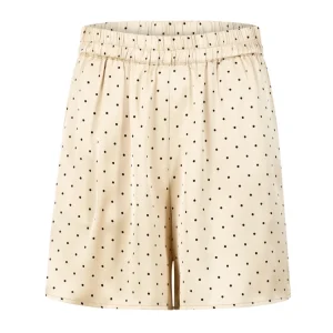 Dot shorts - Sille fit - Beige dot