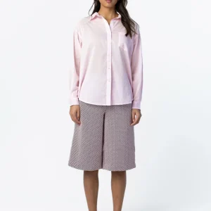 JACQUARD SHORTS - PETRA PASSFORM - Pearl / pink jaquard