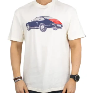 Deus Ex Machina - T-Shirt - Porsche - Emporium - Vit