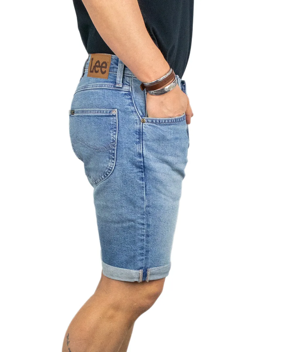 Lee - Jeansshorts - Billie - Blå - Bild 3