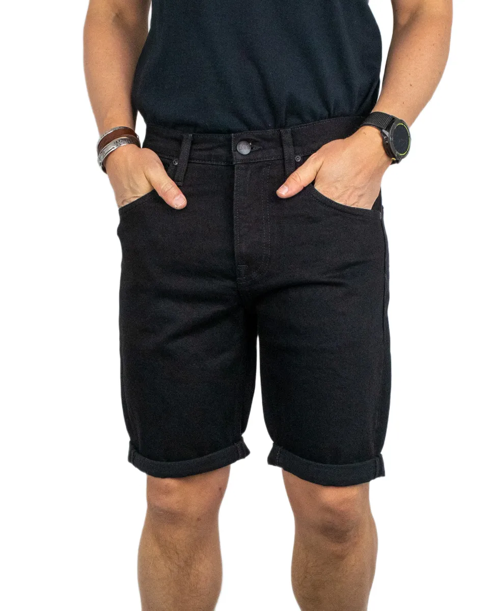 Lee - Jeansshorts - Clean 5 Pocket - Svart - Bild 2