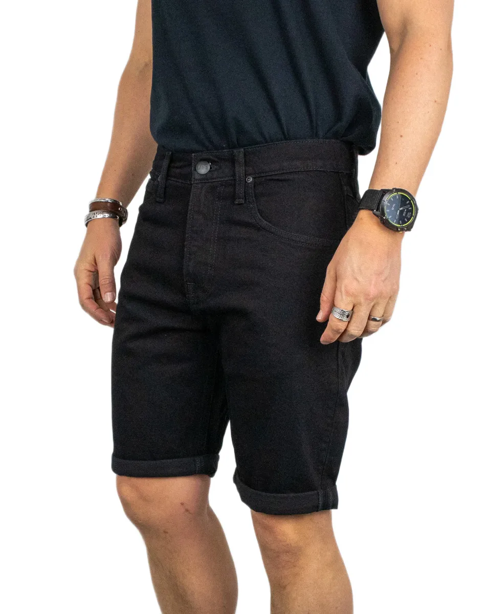 Lee - Jeansshorts - Clean 5 Pocket - Svart - Bild 3