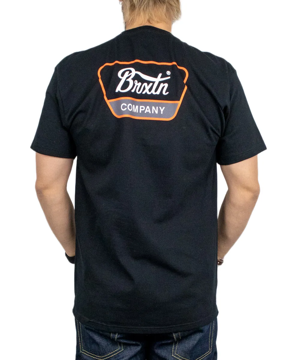 Brixton - T-Shirt - Linwood - Svart - Bild 2