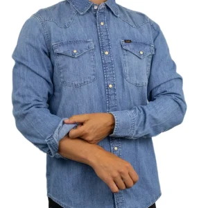 Lee Jeans - Skjorta - Regular Western Shirt Cliffside - Blå