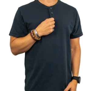 Brixton - Henley T-Shirt - Baseline - Svart