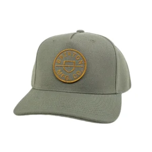 Brixton - Keps - Crest MP - Olivgrön