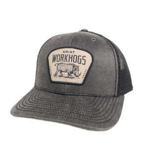 Ariat - Keps - Workhog Patch - Grå
