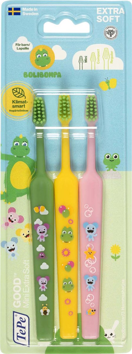 Tandborste GOOD Mini Extra Soft 3-pack - Bild 2