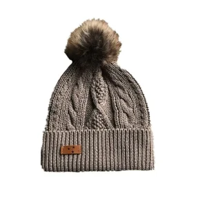 Mössa – Cable (Brown, 6-12 mån)