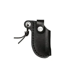 WESN - Knivslida - Microblade läder slida - Svart