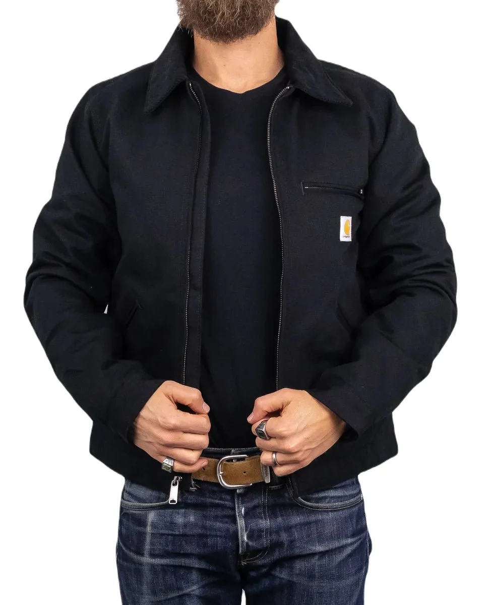 Carhartt Workwear - Detroit Jacka - Duck Detroit - Svart - Bild 2
