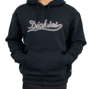 Dickies - Hoodie - Loose Wave Broderad - Svart