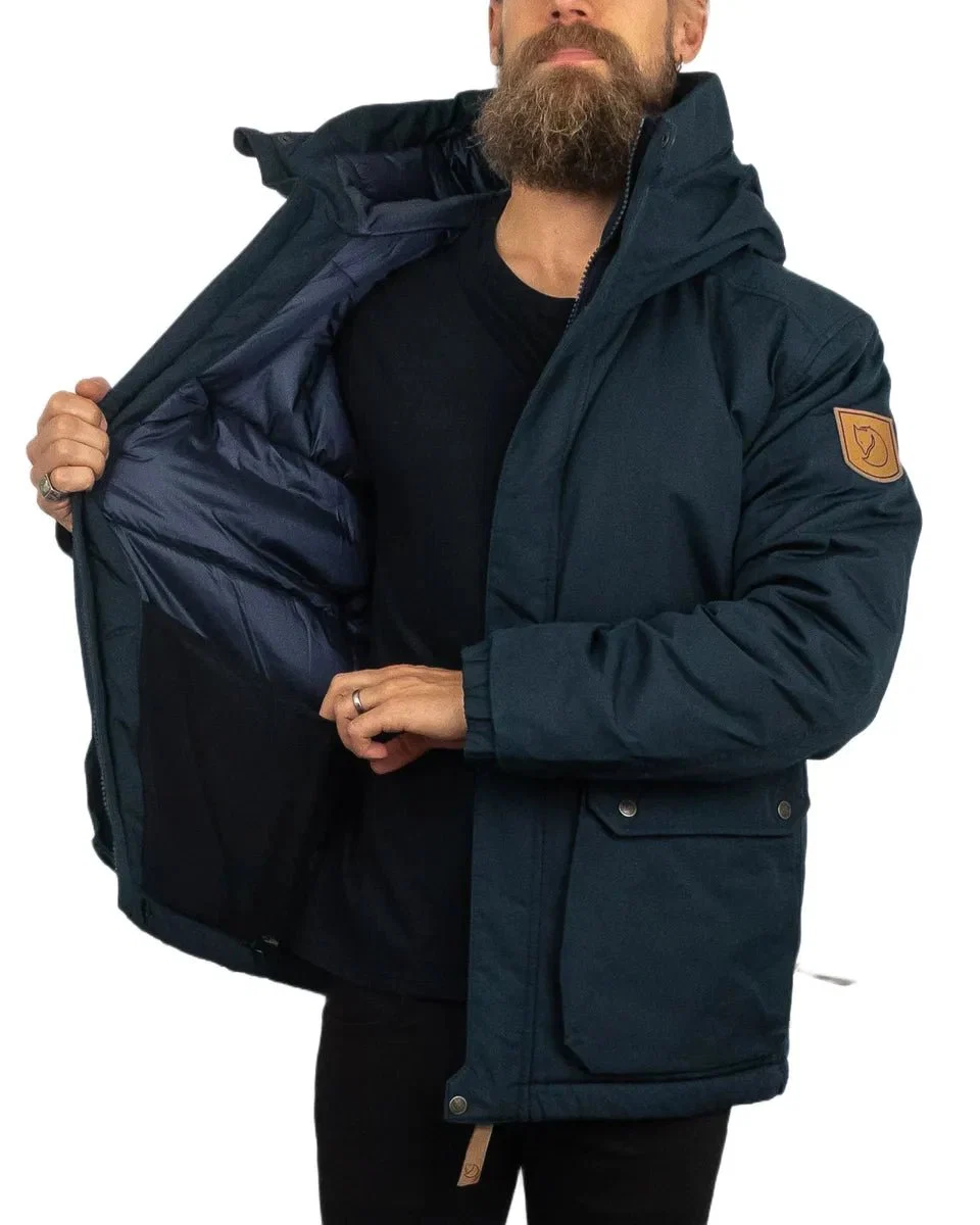 Fjällräven - Jacka Parka- Övik - Mörkblå - Bild 6