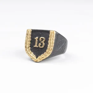 Jernhest - Elias Ring Black