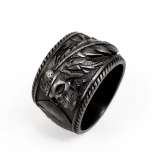 Jernhest - Koda - Ring Antik Silver