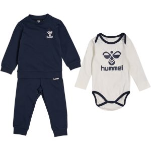 Baby Klädset hml Trio Crewsuit Set