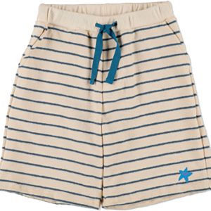 Shorts Organic Crepe Stripe Bermuda
