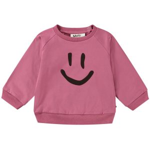 Sweatshirt Disc Smile GOTS