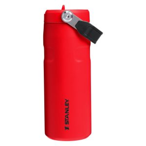 Vattenflaska 710 ml IceFlow Bottle Flip Straw 2.0 Chili Black