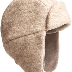 Vintermössa Ull Hat Wool Velour Lining