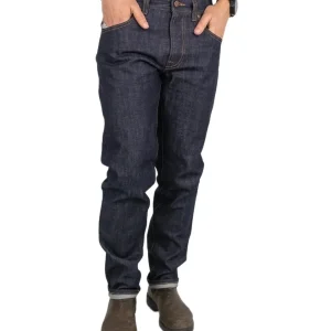 Nudie - Jeans - Gritty Jackson - Dry Old Otvättade Jeans - Blå