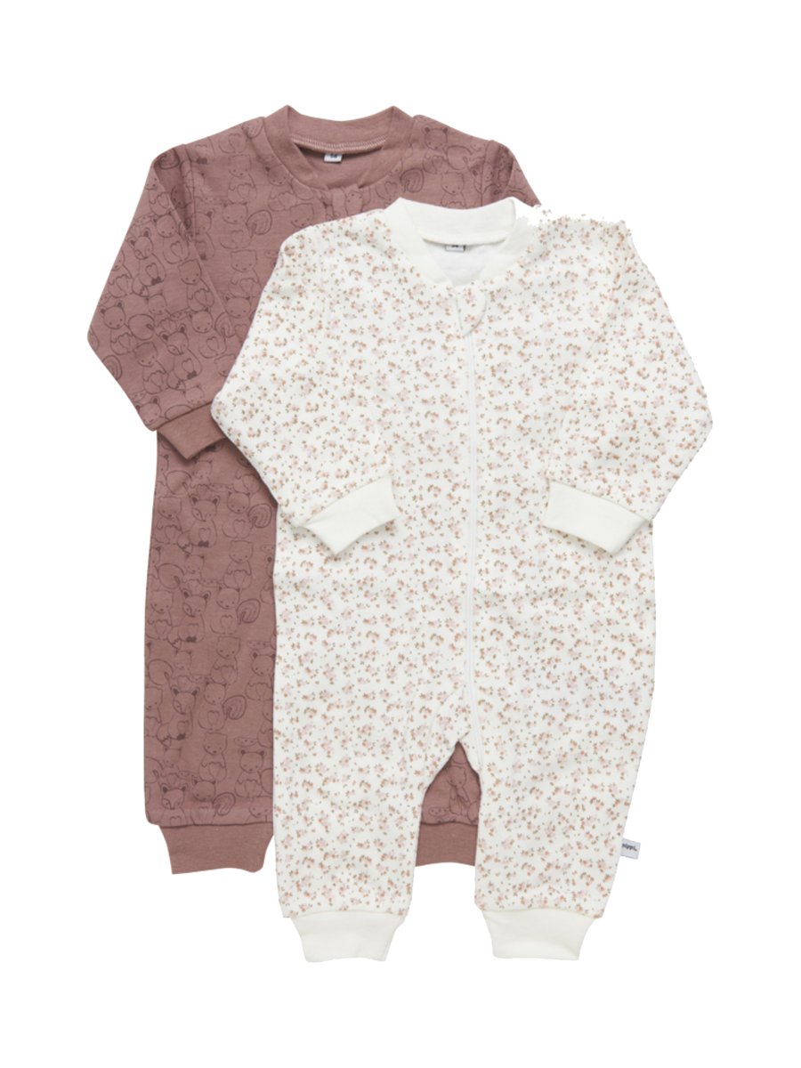 Nattdräkt / Pyjamas – Nightsuit Zipper (2-pack)